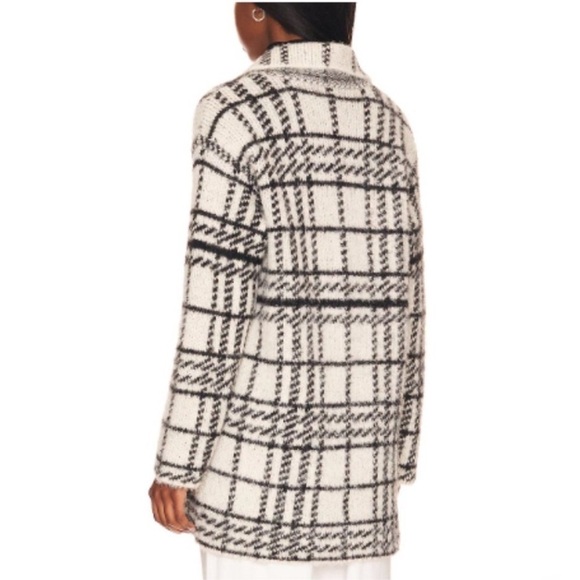 L SPACE Stirling Sweater Coat Couldn't Be Cozier Plaid Size XL - Picture 3 of 16